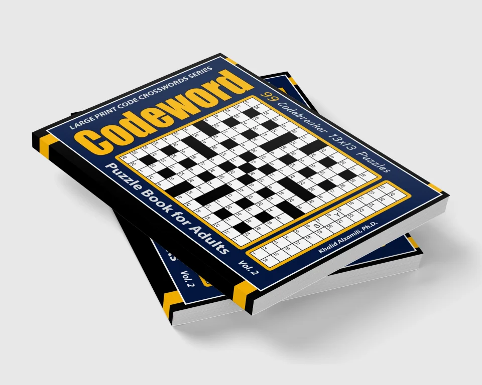 Codeword Puzzle Book for Adults : 99 Codebreaker (13x13) Puzzles with Solutions — Codeword puzzle book