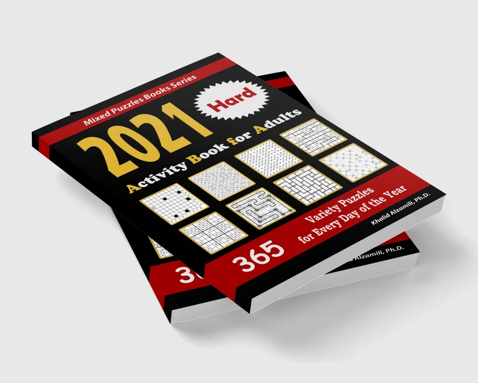 2022 Kakuro: 365 Hard (9x9) Puzzles for Every Day of the Year : Keep Your Brain Young by Dr. Khalid Alzamili – stacked book view