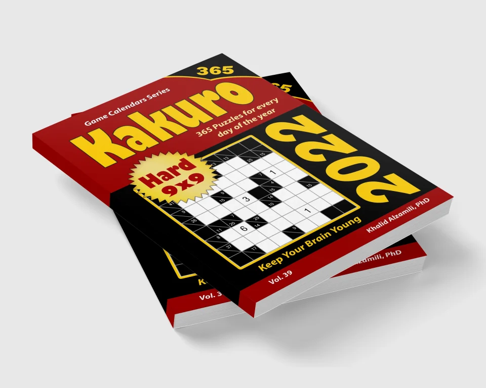 2022 Activity Book for Adults: 365 Hard Variety Puzzles for Every Day of the Year : 12 Puzzle Types (Numbrix, Futoshiki, Shikaku, Kakuro, Hitori, Straights, Killer Sudoku, Battleships, Jigsaw Sudoku, Calcudoku, Suguru, and Binary Puzzle) by Dr. Khalid Alzamili – stacked book view