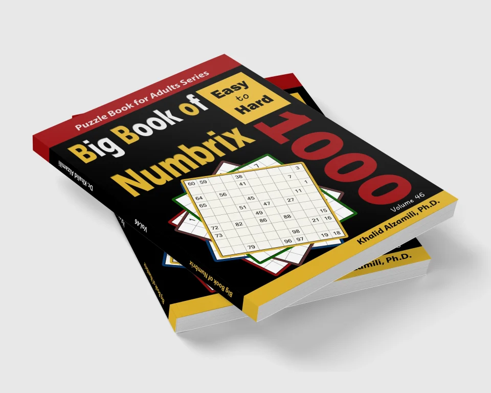 Big Book of Numbrix: 1000 Easy to Hard Puzzles (10x10) — Numbrix puzzle book