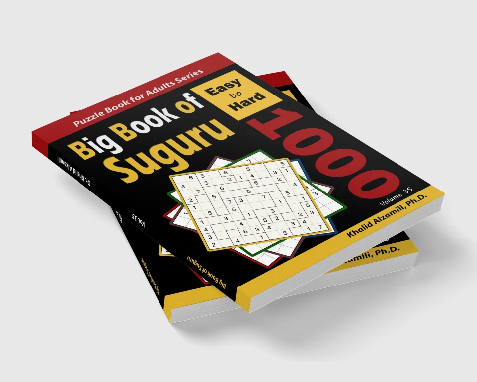 Big Book of Suguru: 1000 Easy to Hard Number Blocks Puzzles — Suguru puzzle book